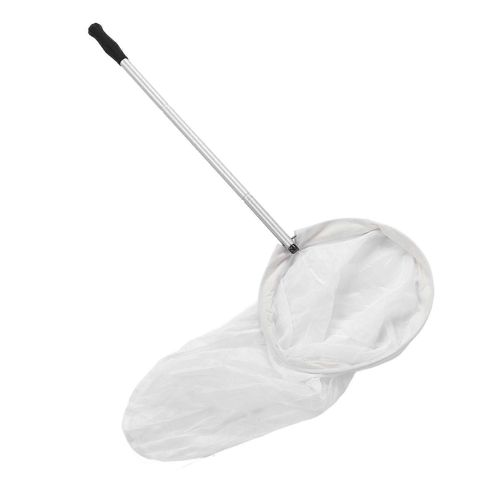 Aluminum Pole Net Detachable Handle Lightweight Portable Butterflies Catching Net for Kids Adults for Fish Shrimp 
