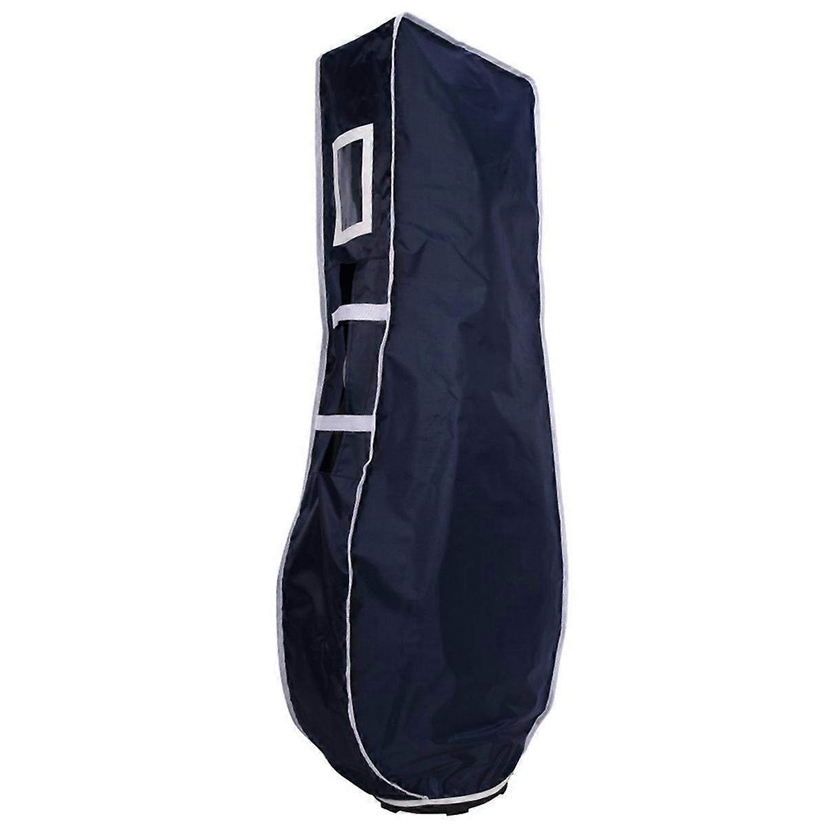 Golf Rain Cover Bag Waterproof and Dustproof Portable dark blue