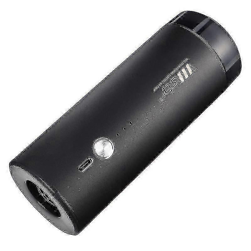 15X5.6cm Black Swimming Machines Rechargeable Air Pump Quick-fill Inflator Deflator Portable Air Pum