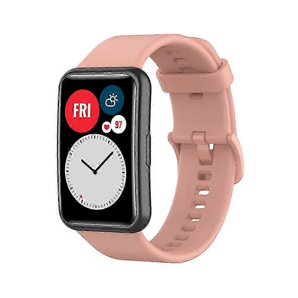 Bracelet intelligent de remplacement avec boucle en silicone pour HUAWEI WATCH FIT TIA-B09