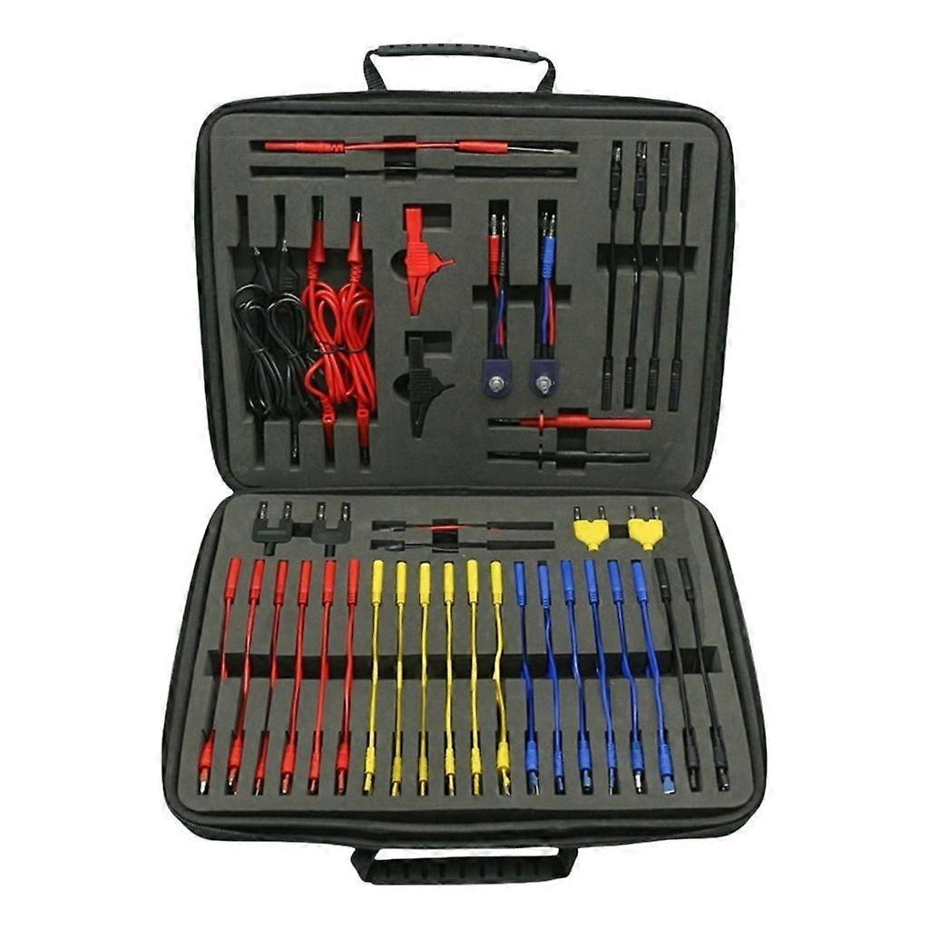 92pcs Auto Circuit Multi Tester Test Leads Kit Circuit Test Leads with Case
