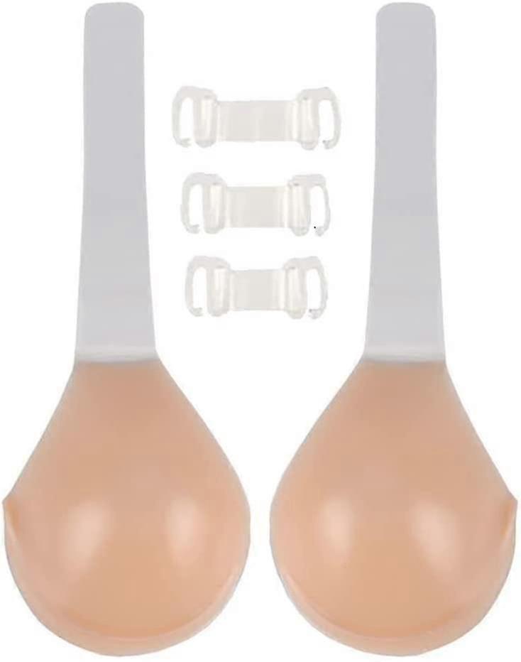 Invisilift BH, Silikon Självhäftande Lyft BH Push Up Dold Lyft BH för kvinnor TY