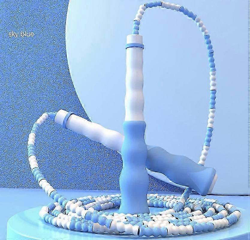 Jump Rope For Fitness Exercise Equipment, Tangle-free Rope Skipping With Soft Beaded Segment, Premium Adjustable