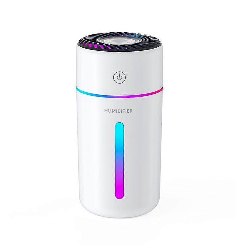 7 Color Wireless Desktop Humidifier USB Rechargeable Ultrasonic Night Light