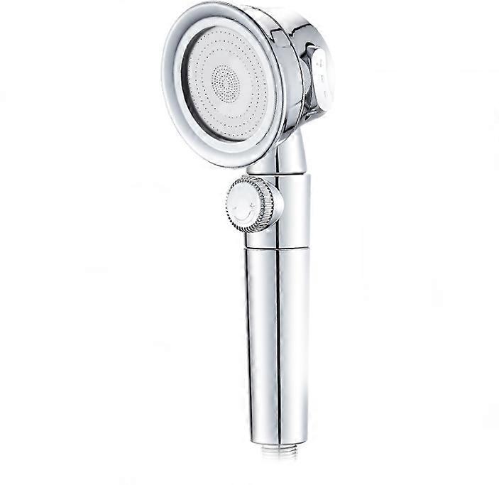 Showers Large Pressurized Handheld Shower Nozzle, Three-Stage Water-Stop Shower Nozzle (No Silver Shaking Head (No Filter Cotton))