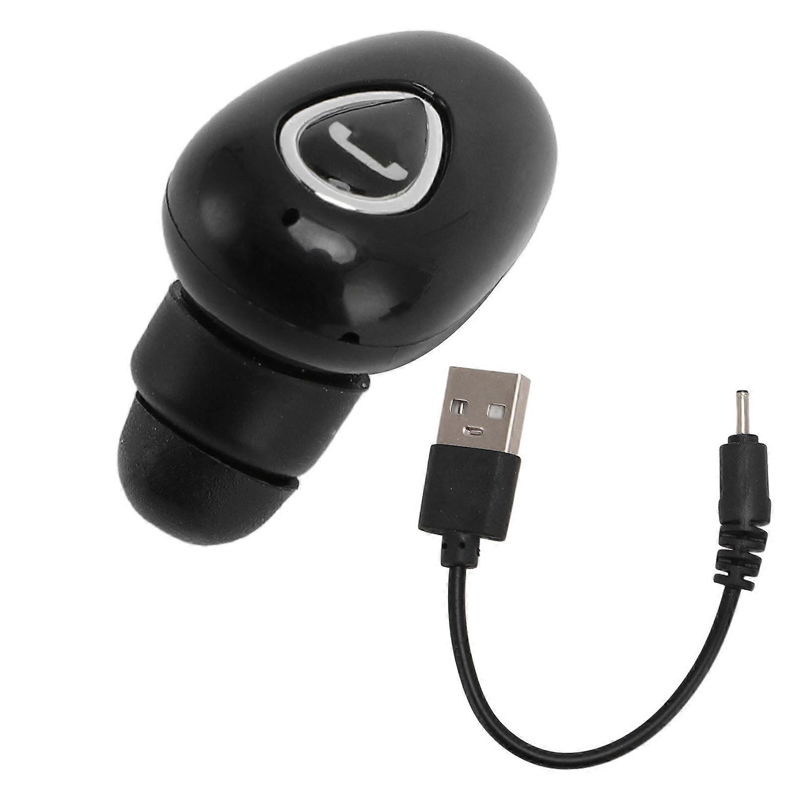 Mini Bluetooth 5.1 Stable Connection Low Latency Tiny Invisible Small Single Wireless Earbud Earplug for Work