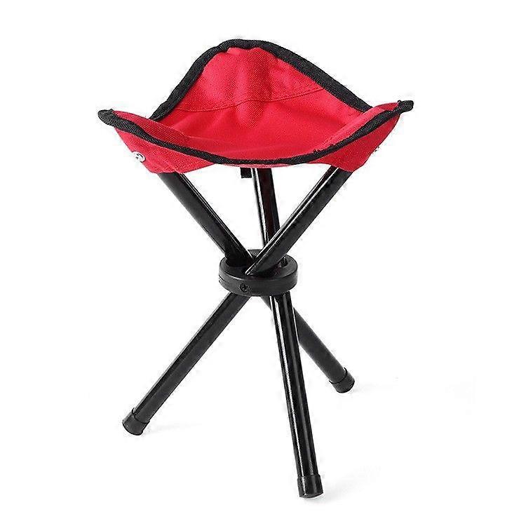 مقعد ترايبود خارجي ، محمول ، قابل للطي ، صغير ، 3 أرجل ، قماش ، كرسي