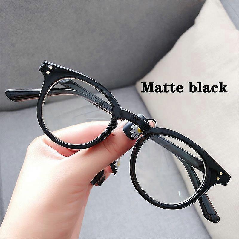 2022 אופנה יוניסקס עין חתול משקפיים רגילים לגברים נשים משקפי מסגרת מחשב למסיבה משקפיים עגולים קטנים מסגרת שחורה עדינה