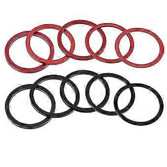 10 deler sykkel 7 8 9 10 11-trinns kassett rattnavavstandsstykker 1 mm 1,5 mm 2 mm 2,5 mm 3 mm krank