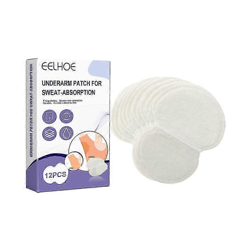 12-36x Sweat Pads Monouso Patch Antitraspirante Ascelle Foglio di Protezione Ascelle