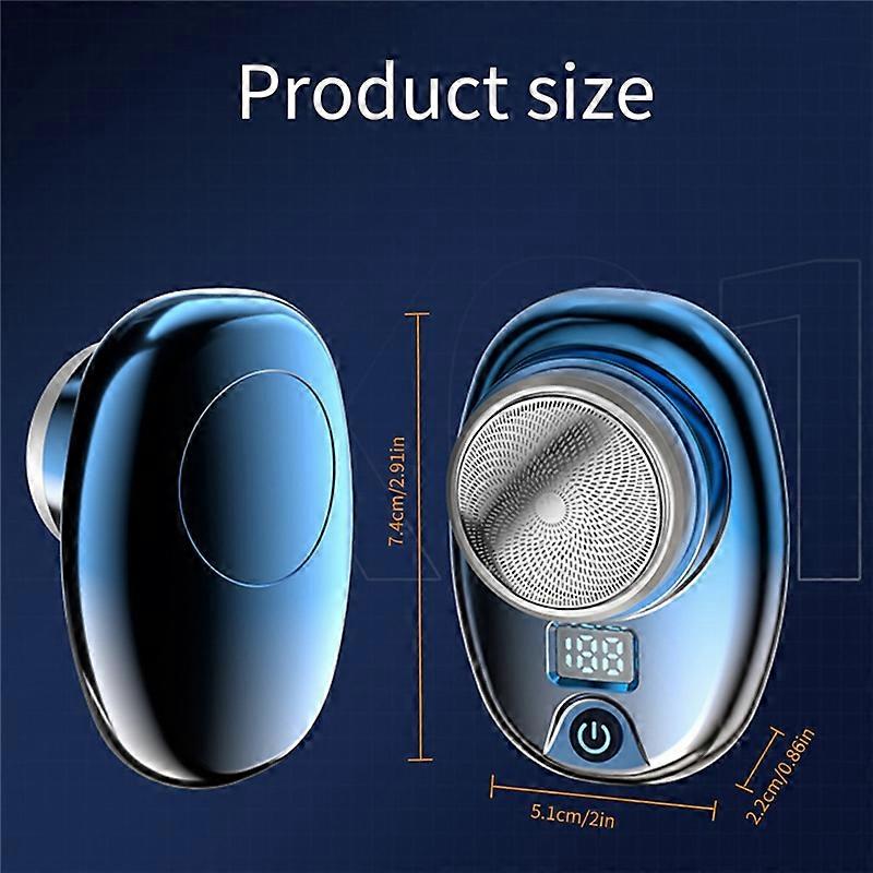 Mini Electric Travel Shaver for Men Pocket Gold