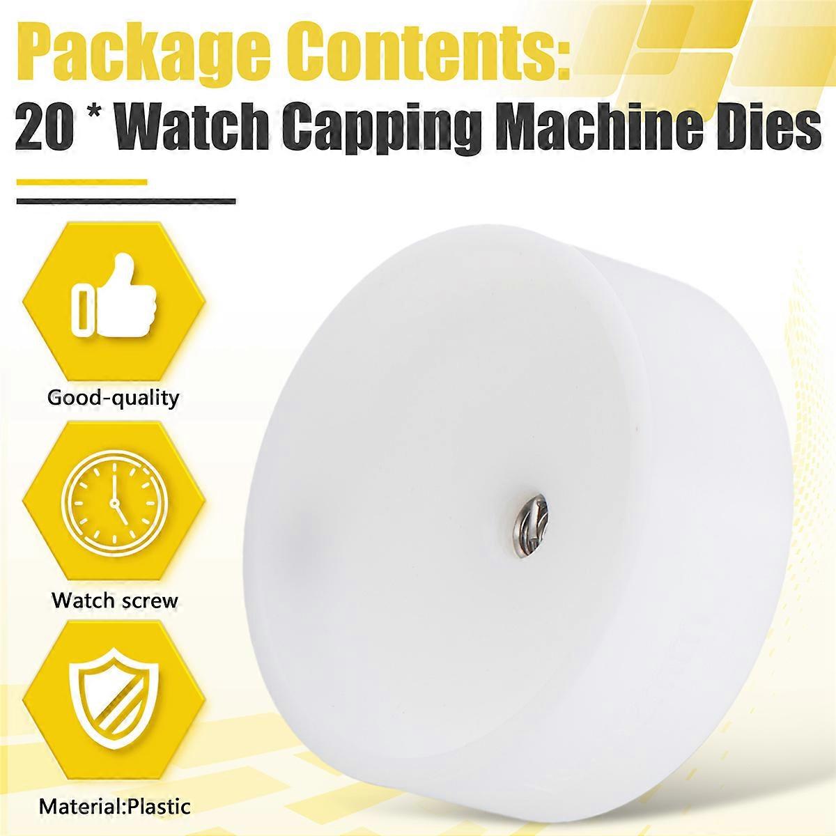 20Pcs Watch Capping Machine Dies Watch Repair Tool Kit