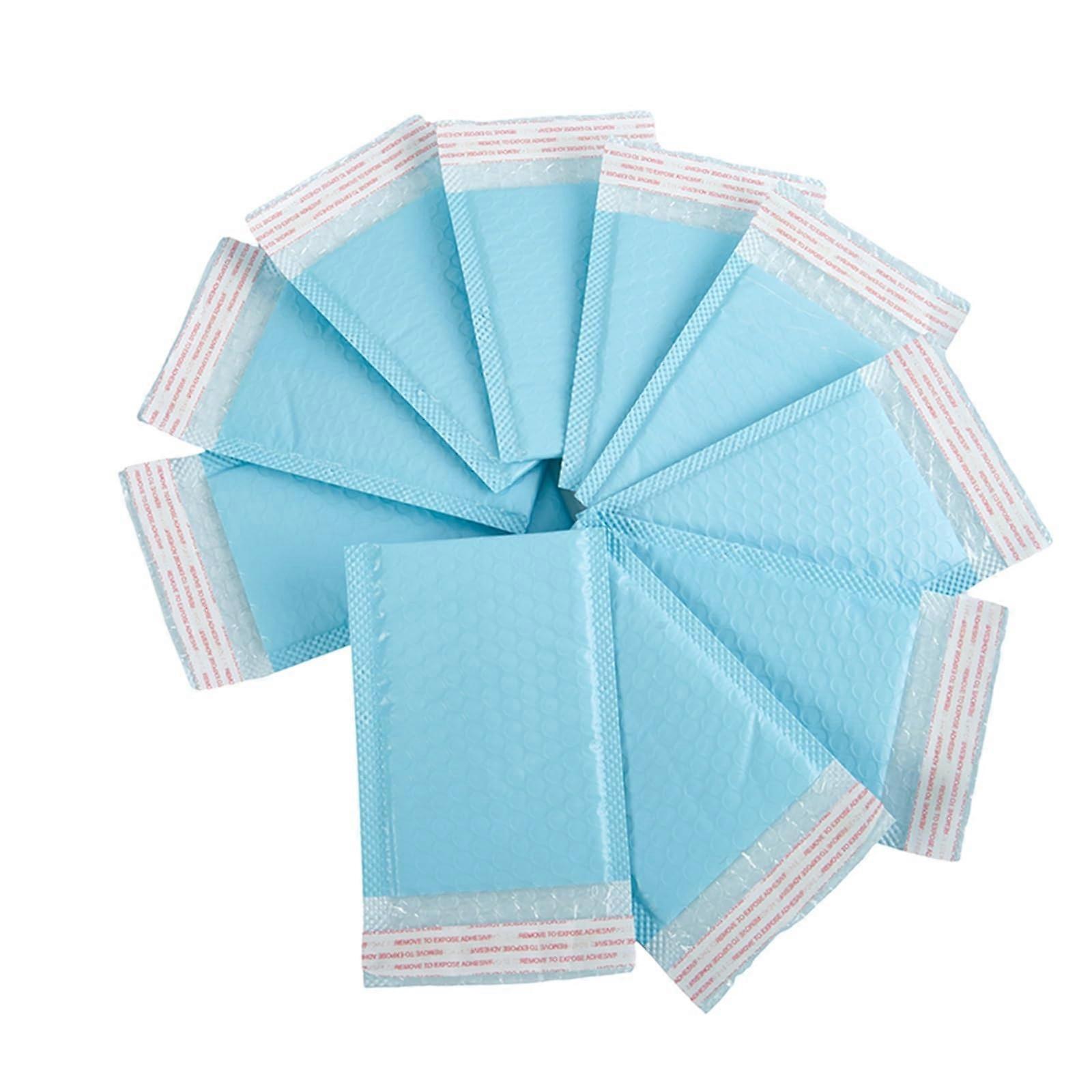 Bubble mailers Bubble Wrap Light Blue Bubble 10Pcs Mailers Padded Mailing Envelopes