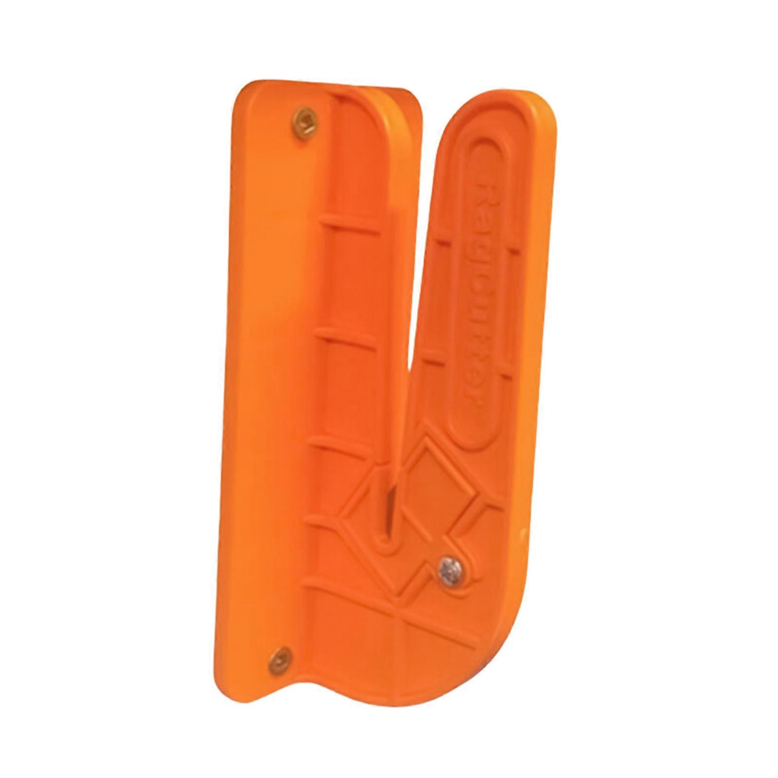 Wall Mounted Rag Cutter Multipurpose Rag Cutting Device Easy to Use Wall Fabric Cutter for Crafting Sewing Project Orange