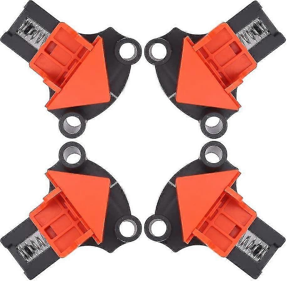 Adjustable 90 Degree Angle Clamps - 4pcs Jaw Vise for Woodworking, Perfect for T-Joints and Precise Assembly