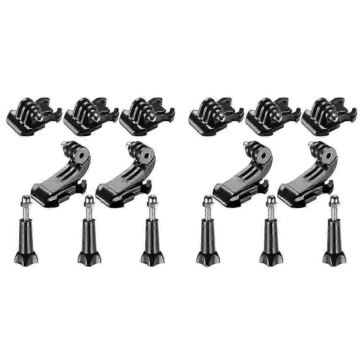2 Set 8-In-1 Kit for , Buckle Clip Basic Mount, Vertical Surface Quick Mounting J-Hook Buckle Mount