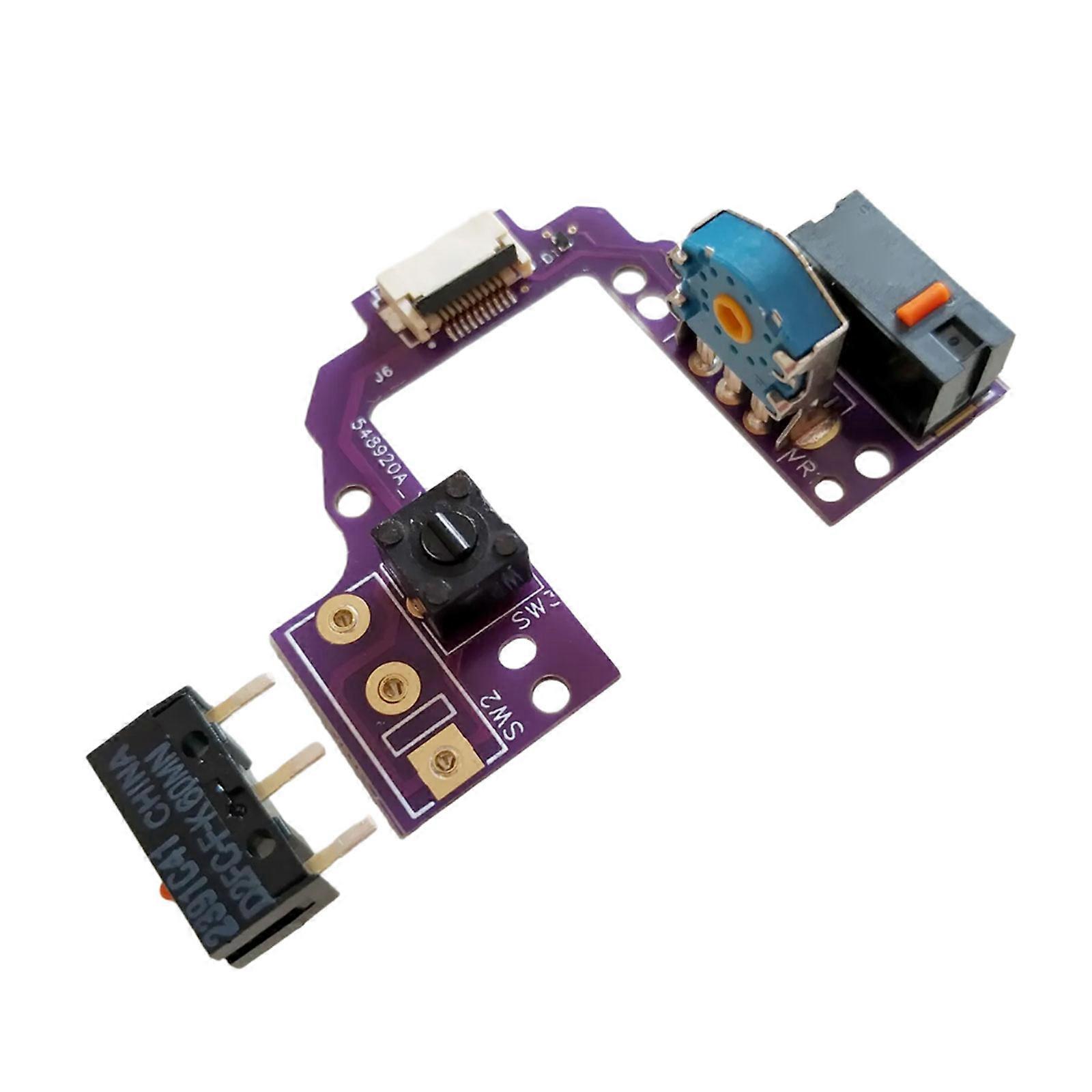 Top Mouse Motherboards Button PCB Key Board With Micro Switches for GProX Superlight2 Mouse Repair Part Multicolor