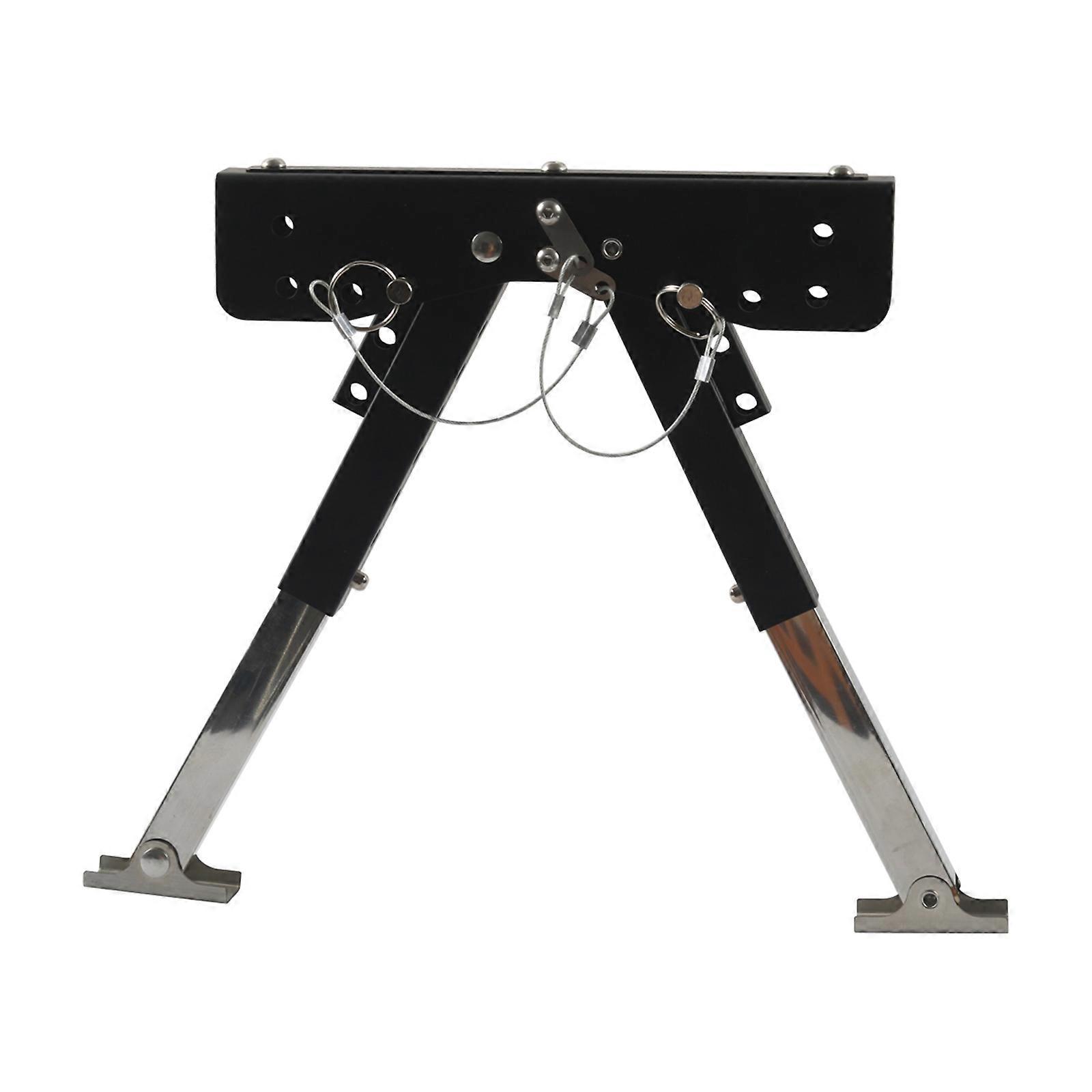 Foldable Step Stabilizer 2.8-11.3in Adjustable Step Stabilizer Support Stabilizer for Campers Trailer Easy Installation