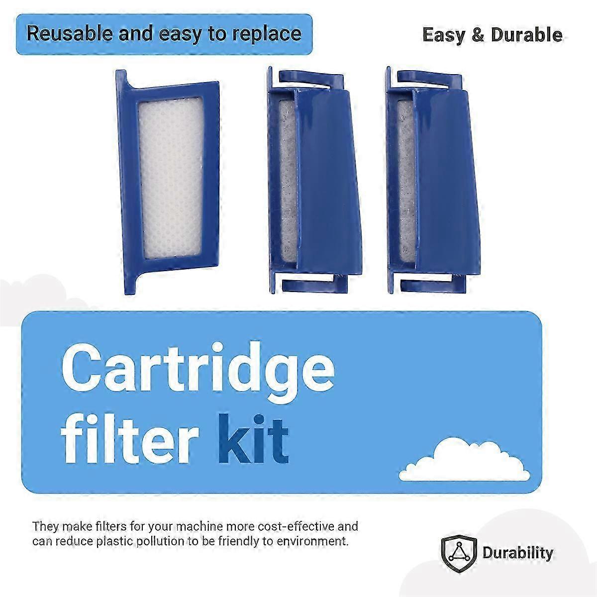 Filter Kits for Philips Respironics for dreamstation Include 2 Reusable ...