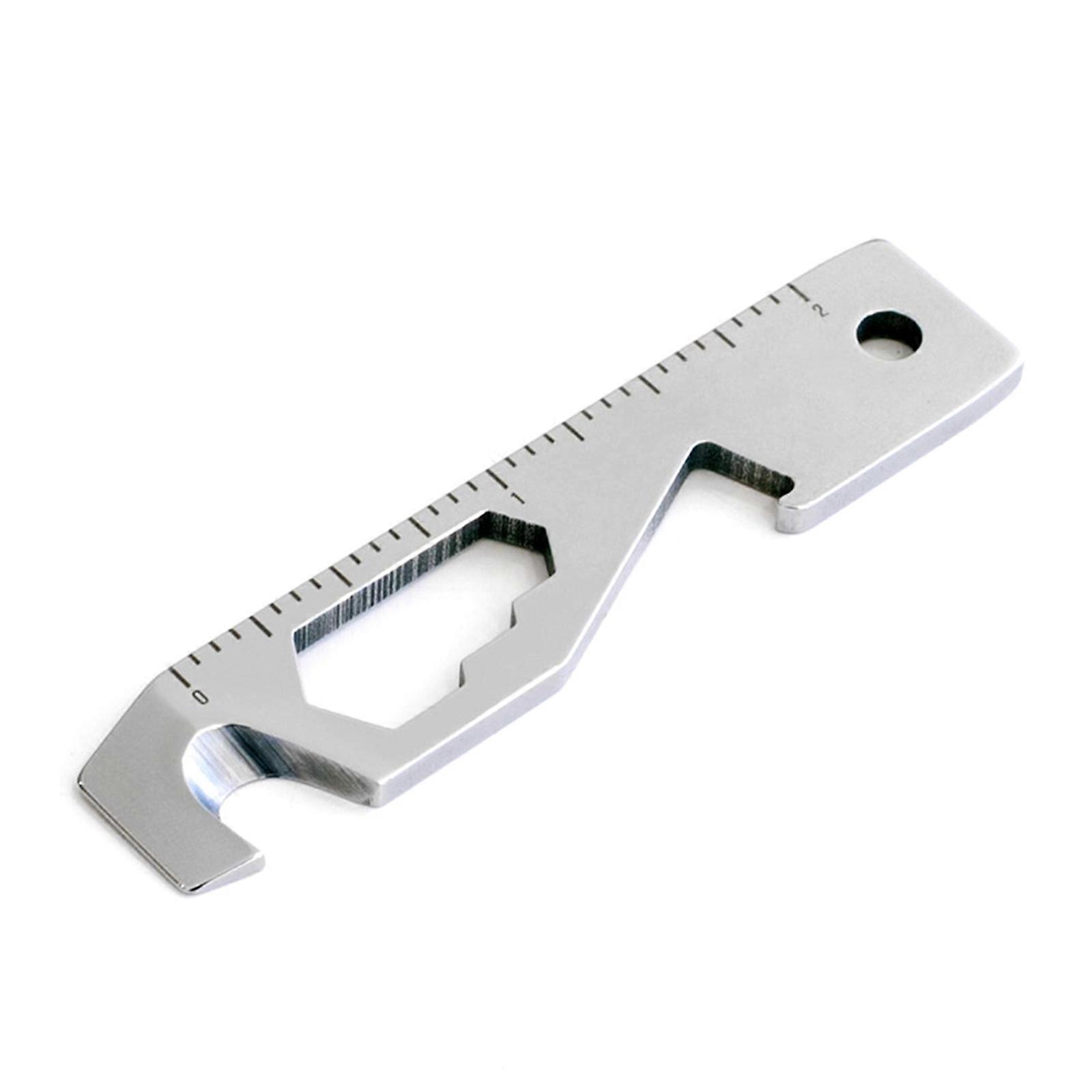 Universal Portable 10-in-1 Wrench Multi-tool Stainless Steel Tools Set Outdoor Multifunction Hand Tools Manual Tool  Silver