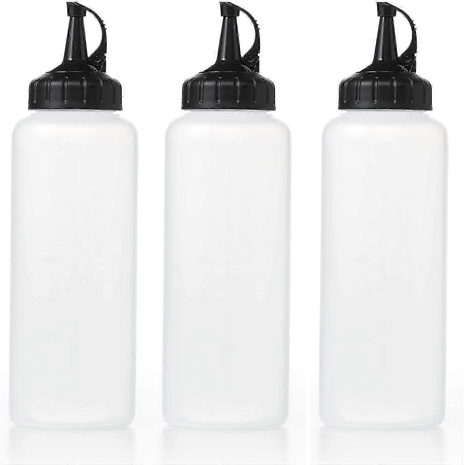 Condiment Squeeze Bottles (Pack of 3) - Medium