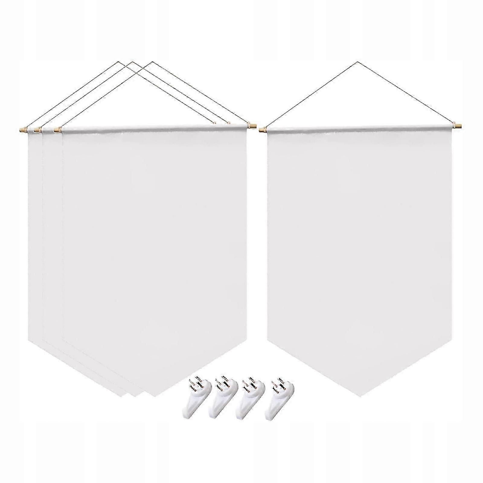 Pieces Sublimation Blank Banner 18inchx12inch Smooth Surface For Transfer