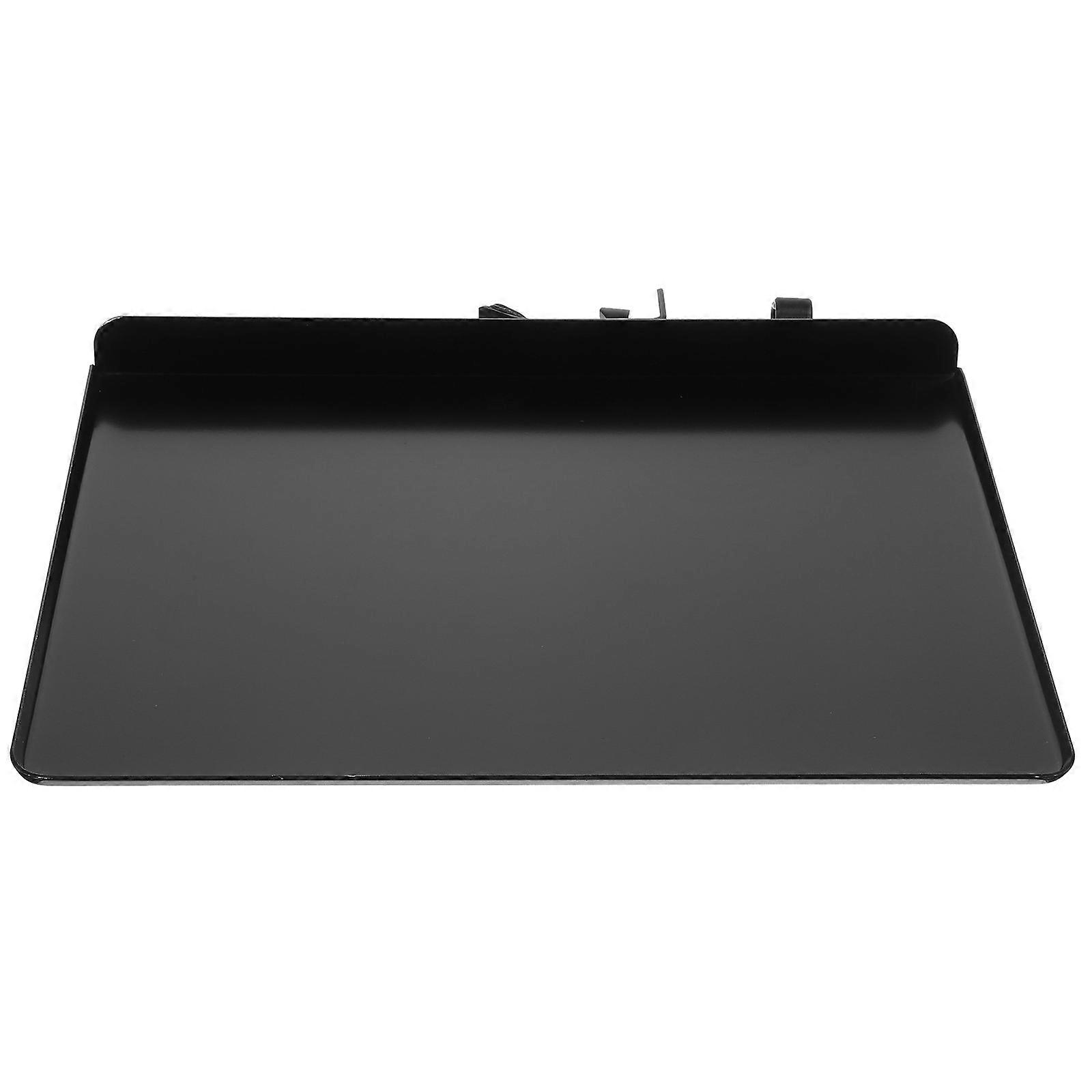 Metal Sound Card Tray for Microphone Stand Adjustable Music Stand Holder Clip for Live Broadcasts, Studios, Offices & Home Use