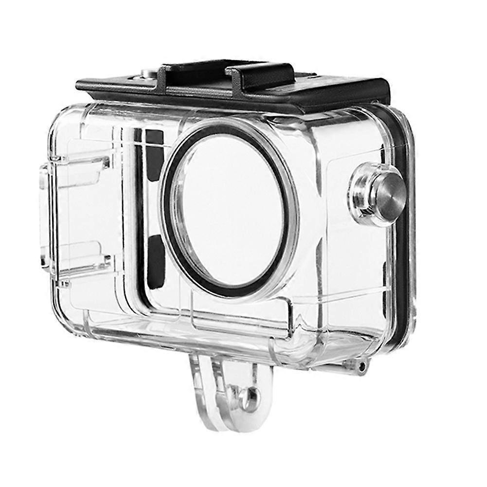 Transparent (A)$ Applicable to Action5pro waterproof shell Applicable to DJI Action4 sports camera diving shell accessories