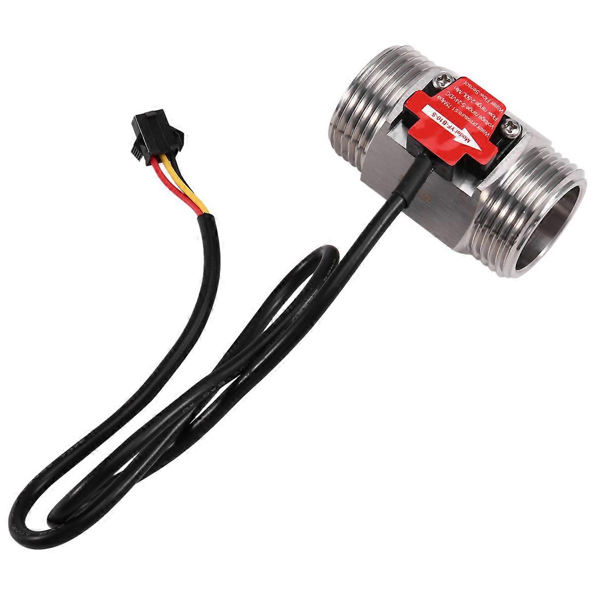 -B10-S 1inch Hall Effect Flow Meter Water Flow Sensor Liquid Flow Meter Industrial Fluid Flow Rate