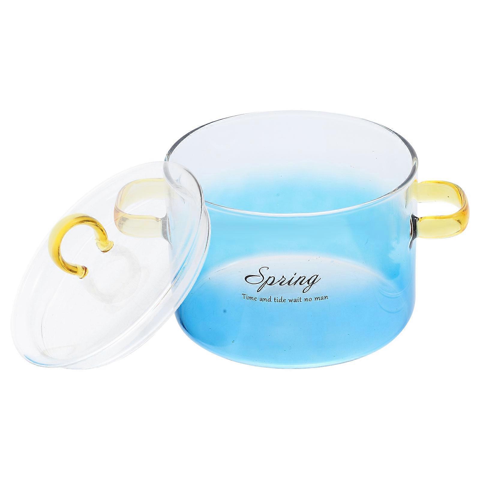 Casserole Cookware, Versatile Glass Pot with Lid, Supports Multiple Culinary Uses