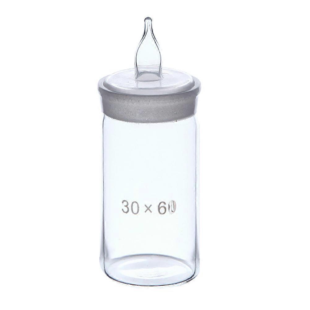 Weighing Bottle for Home Glass Sample Bottle Transparent Aroma and Storage 1pc