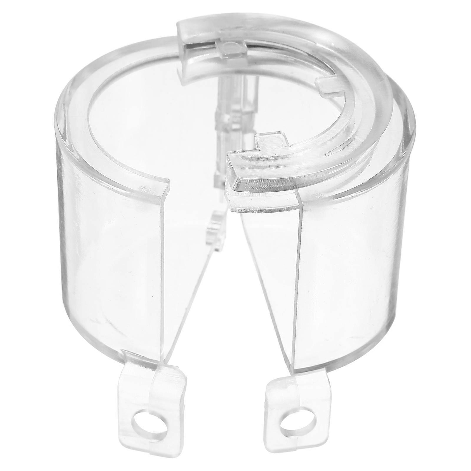 It looks like you're referencing a product description for a **push button cover**, specifically a **transparent switch protector** designed for