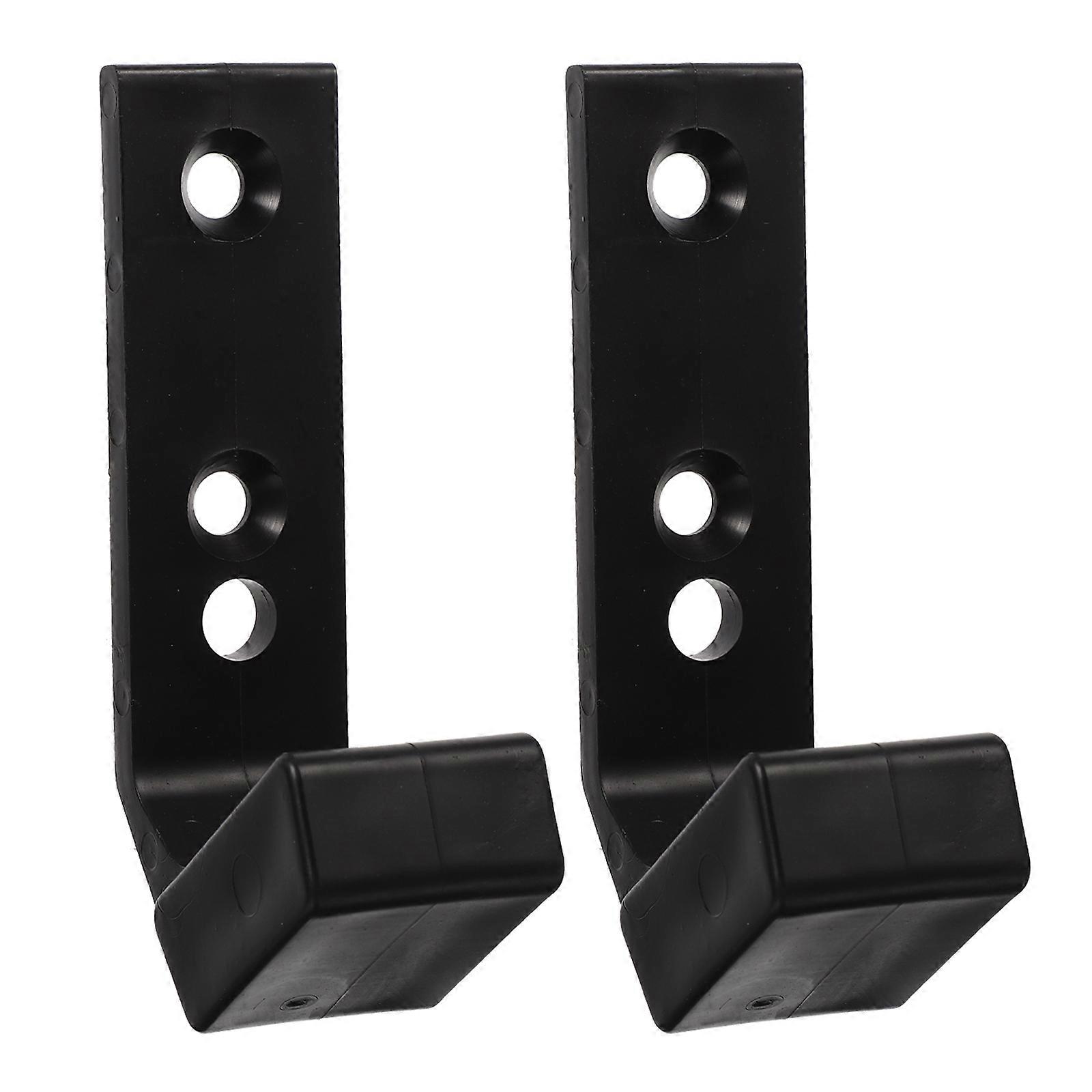 2pcs Squat Rack Brackets for Wall Mounting – Barbell Stand & Gym Storage Rack