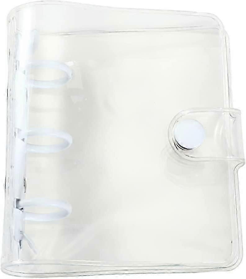 كتاب حامل بطاقة الصور ، 3 حلقات صغيرة الموثق ، 2.16 * 3.4 بوصة جيب ، ألبوم صور DIY لطيف