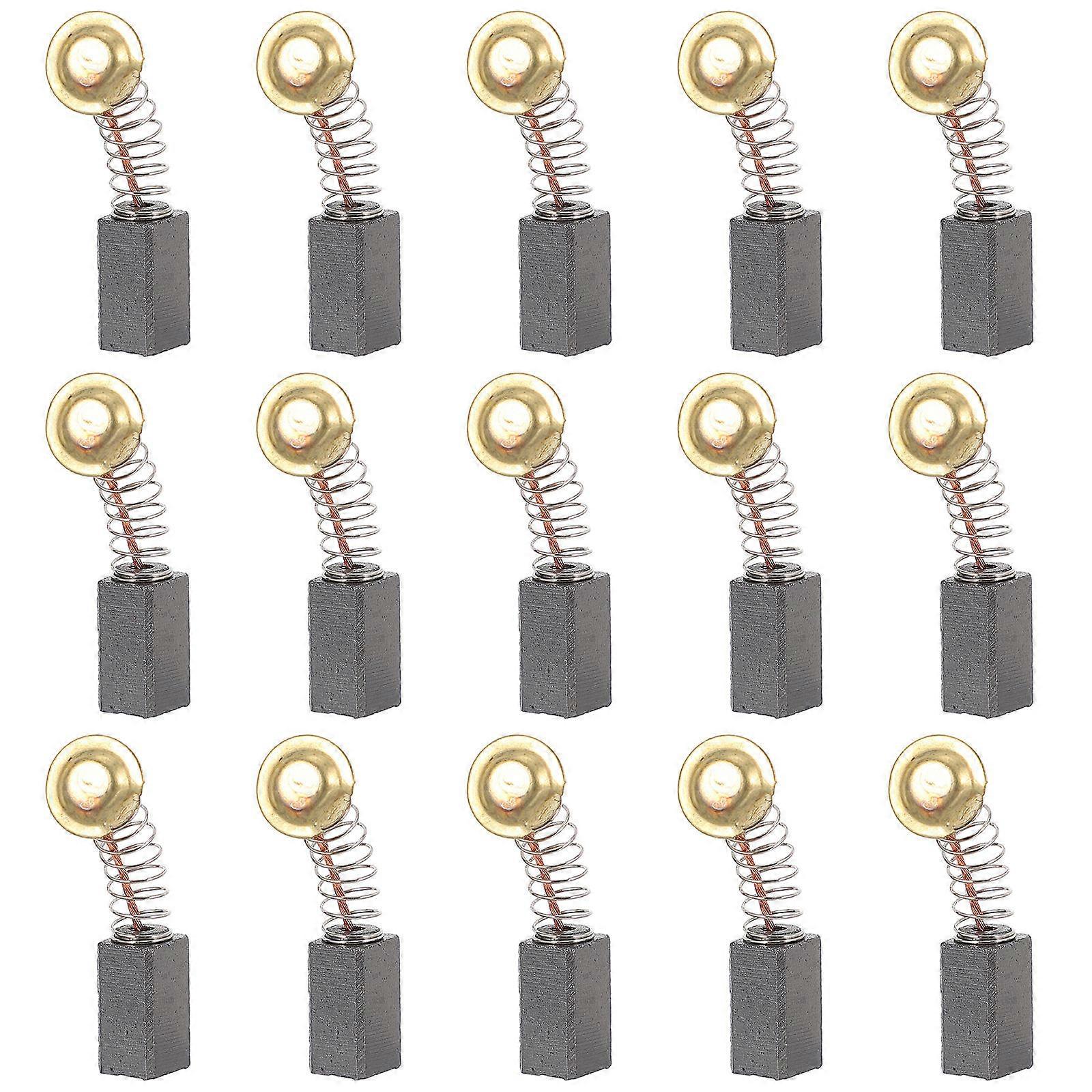 Carbon Brushes For Electrical Machines Replacement For Power Tools Maintenance 1.25X0.8X0.5CM 40Pcs