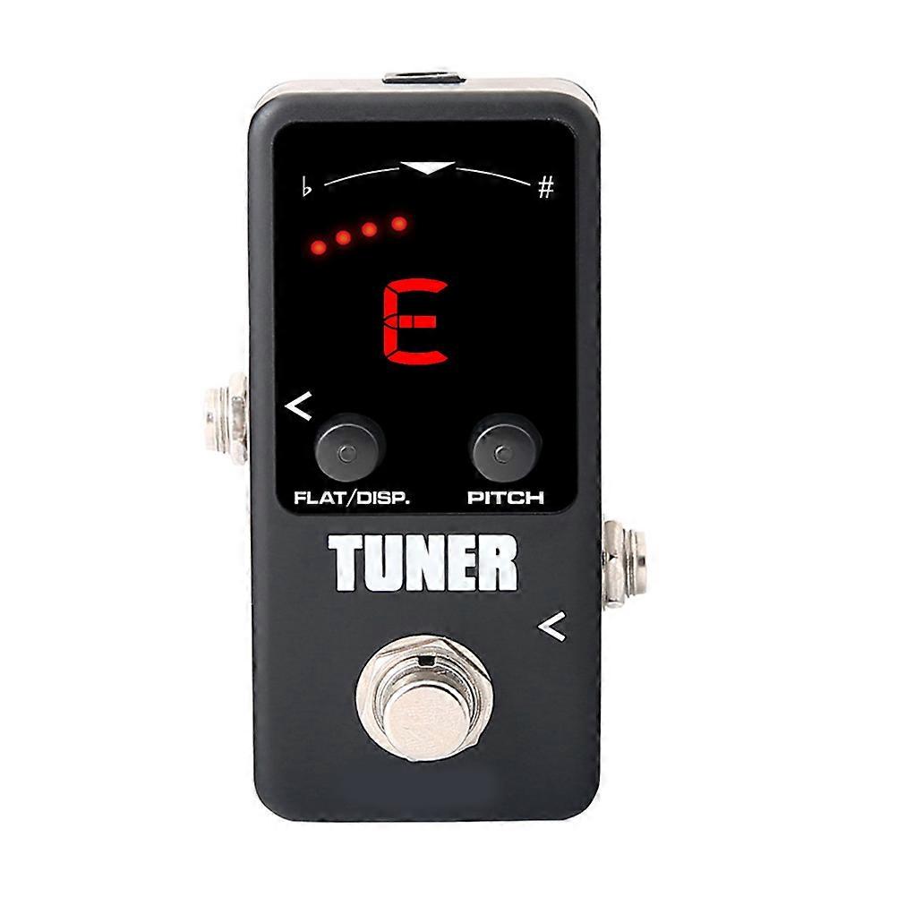 Electric Guitar Tuner Guitar Tuning Accessory For Musicians Guitarists High Sensitivity Technology Black Color 1Pcs