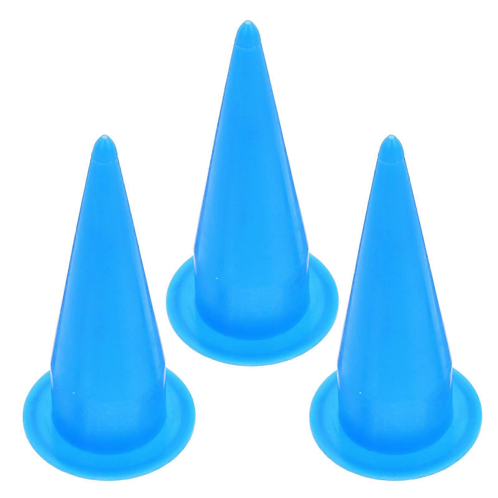 Caulking Finishing Nozzle Sealing Joint Filling Construction Reusable Plastic 12.00X5.60X5.60CM 3Pcs