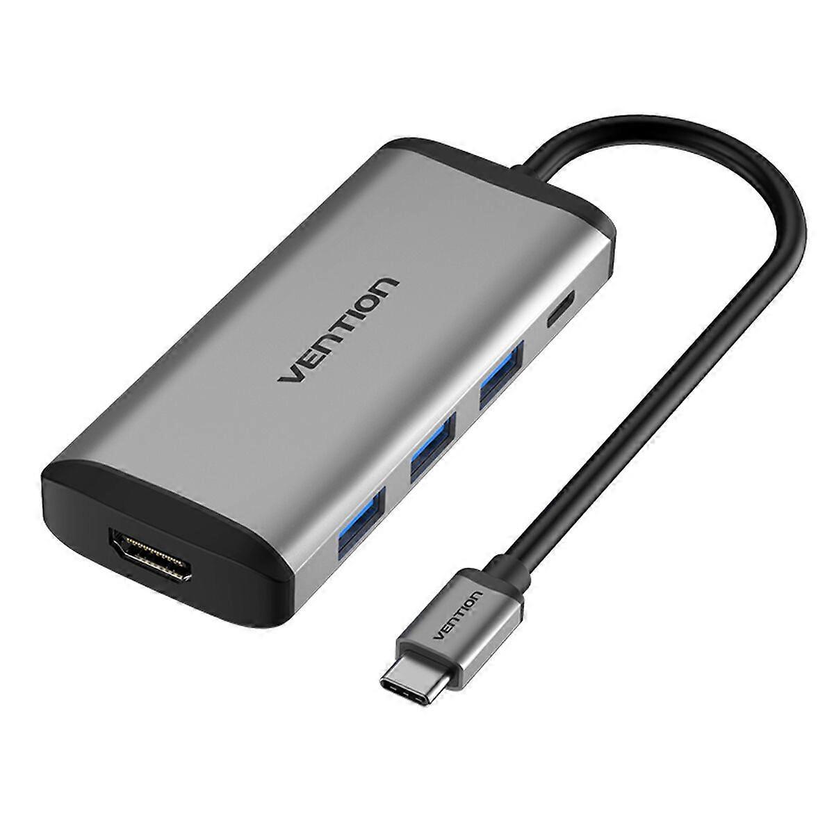 USB-hub Vention CNBHB grijs
