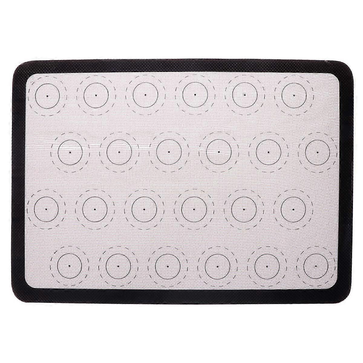 Nonstick Silicone Baking Mat Dough Pad Easy to Clean Heat-Insulating 42 x 29.5 x 0.07 Cm 1Pack