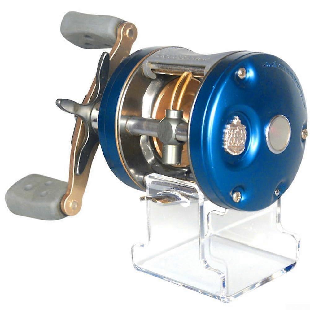Baitcast and Spinning Reel Stand for Secure Storage, Adjustable Height, Durable Material, Compatible with All Reel Models