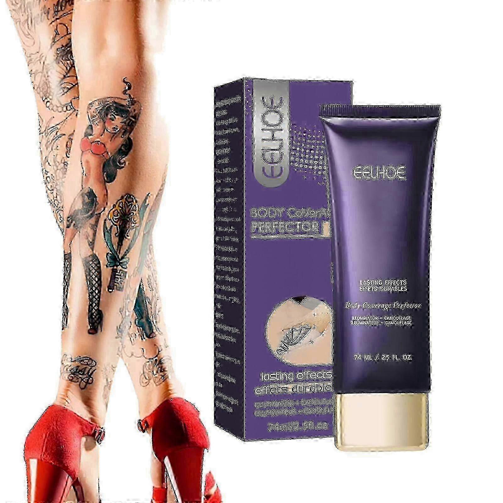 Body Coverage Perfector 防水美容身体,适用于腿部、身体、静脉、疤痕