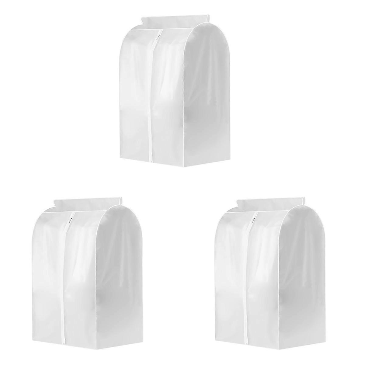 1PCS Dust Cover Clothes Hanging Bag Enclosed B