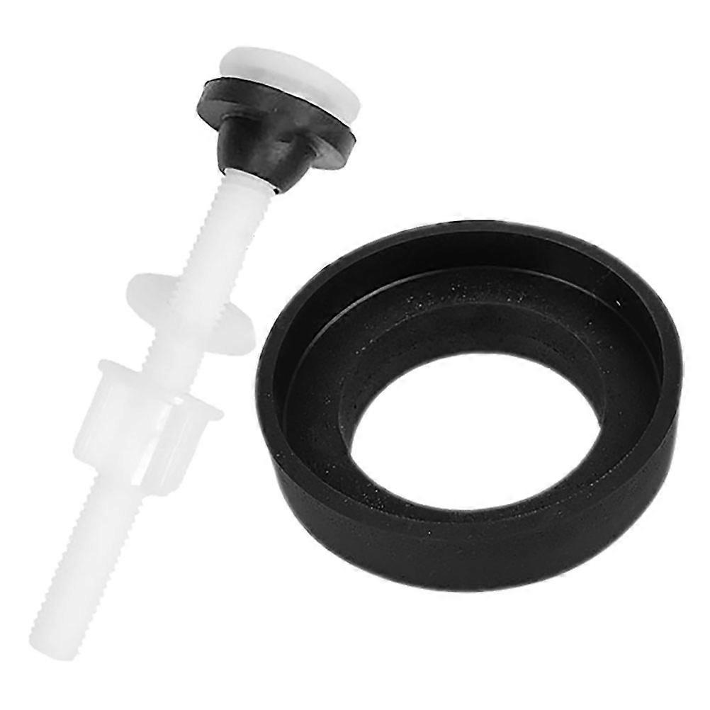 Toilet Tank to Bowl Bolts Kit with Heavy Duty Plastic Fasteners, Foam Gasket for Noise Reduction – Secure Bathroom Repair & Stable Fixing Accessory