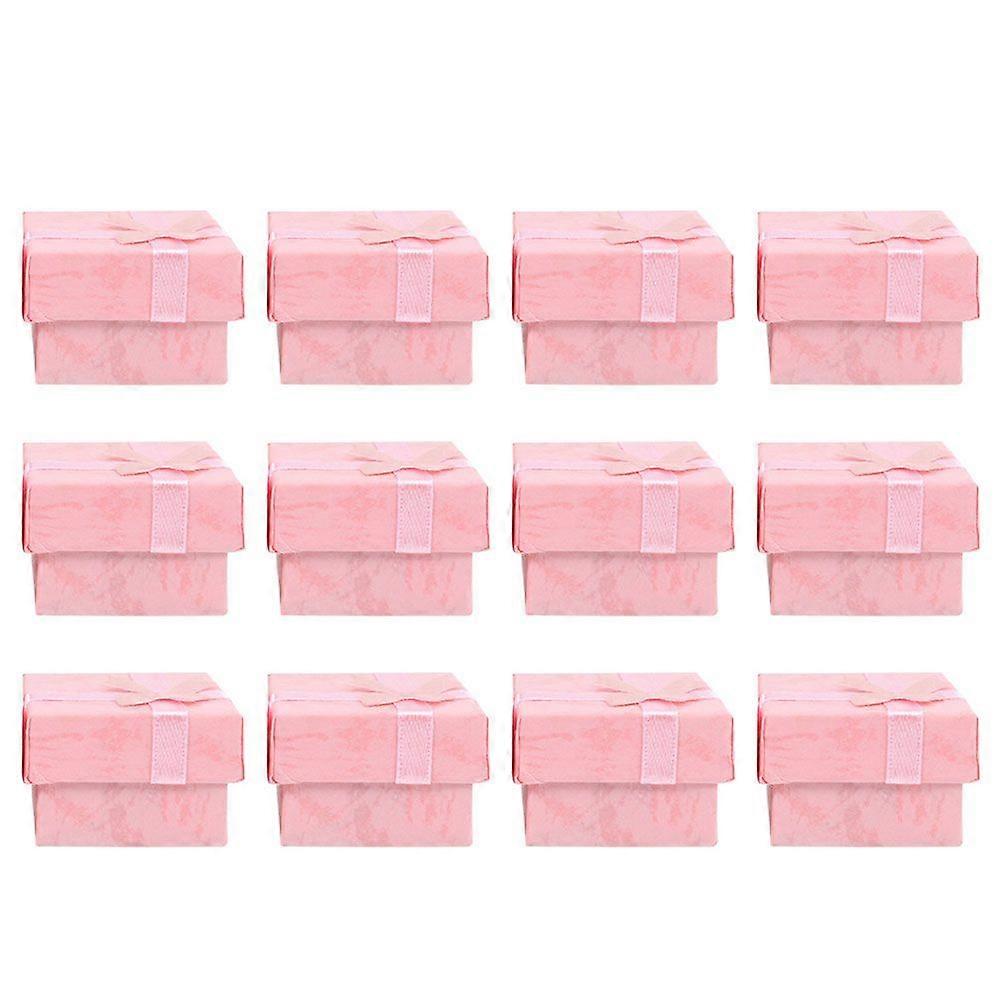 12pcs Jewelry Wrapping Boxes Ring Containers Jewelry Gift Packaging Boxes