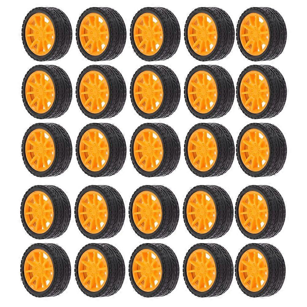 25kpl auton lelut pyörät DIY lasten auto koota pyörät pienet auton pyörät lelu kuorma-auto auton pyörät