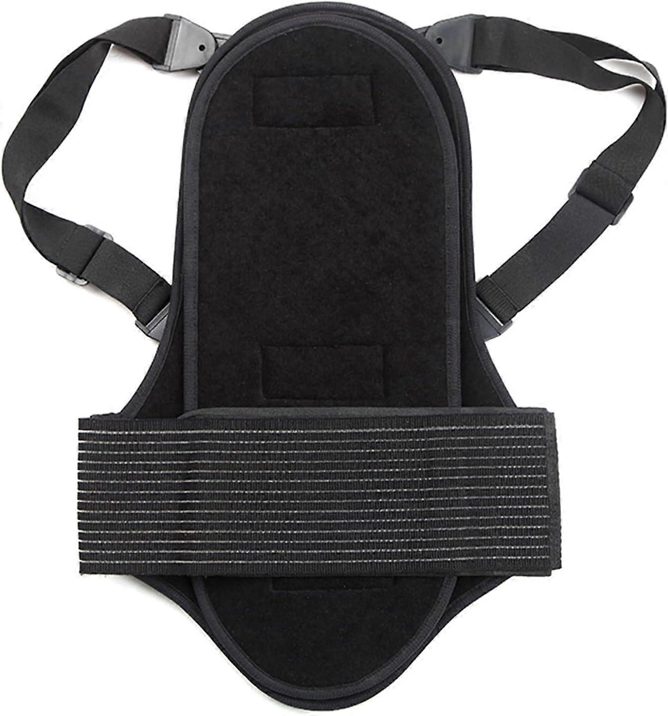 Unisex Back Protector Spine Guard for Skiing, Snowboarding, and Skateboarding - Adjustable Size, Lightweight Material