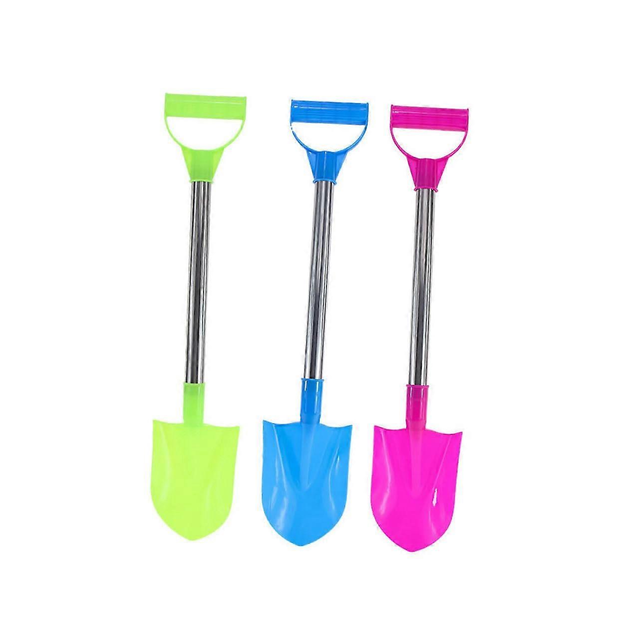 3 pieces snow shovel Robust and Safe Shovels for Outdoors for Ergonomic Design Random Colors