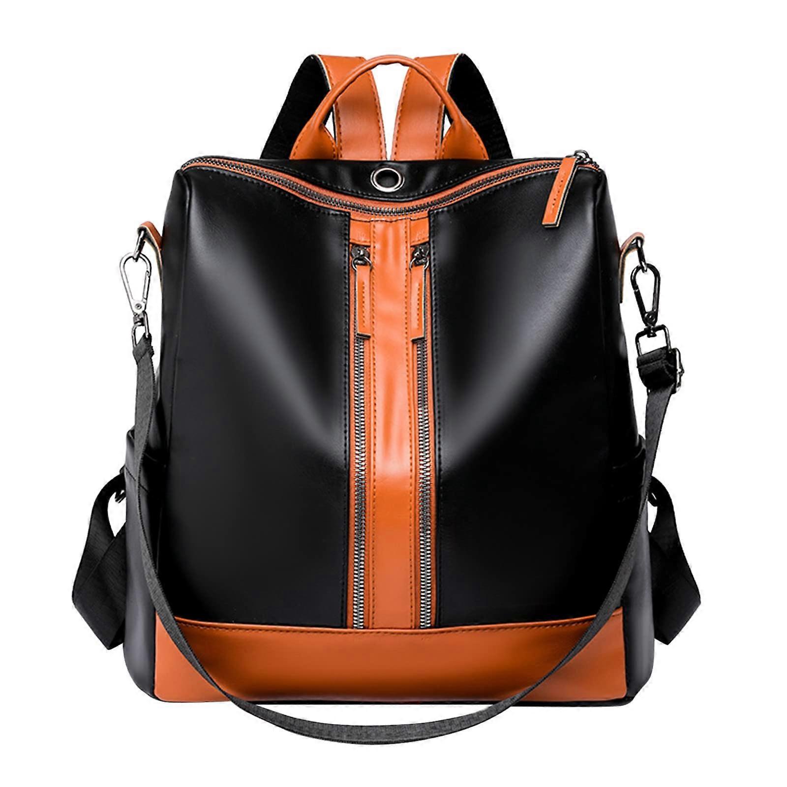 Versatile Black Crossbody Bag with Lightweight Design, Casual Style, and Zipper Closure for Students - One Size Fits All