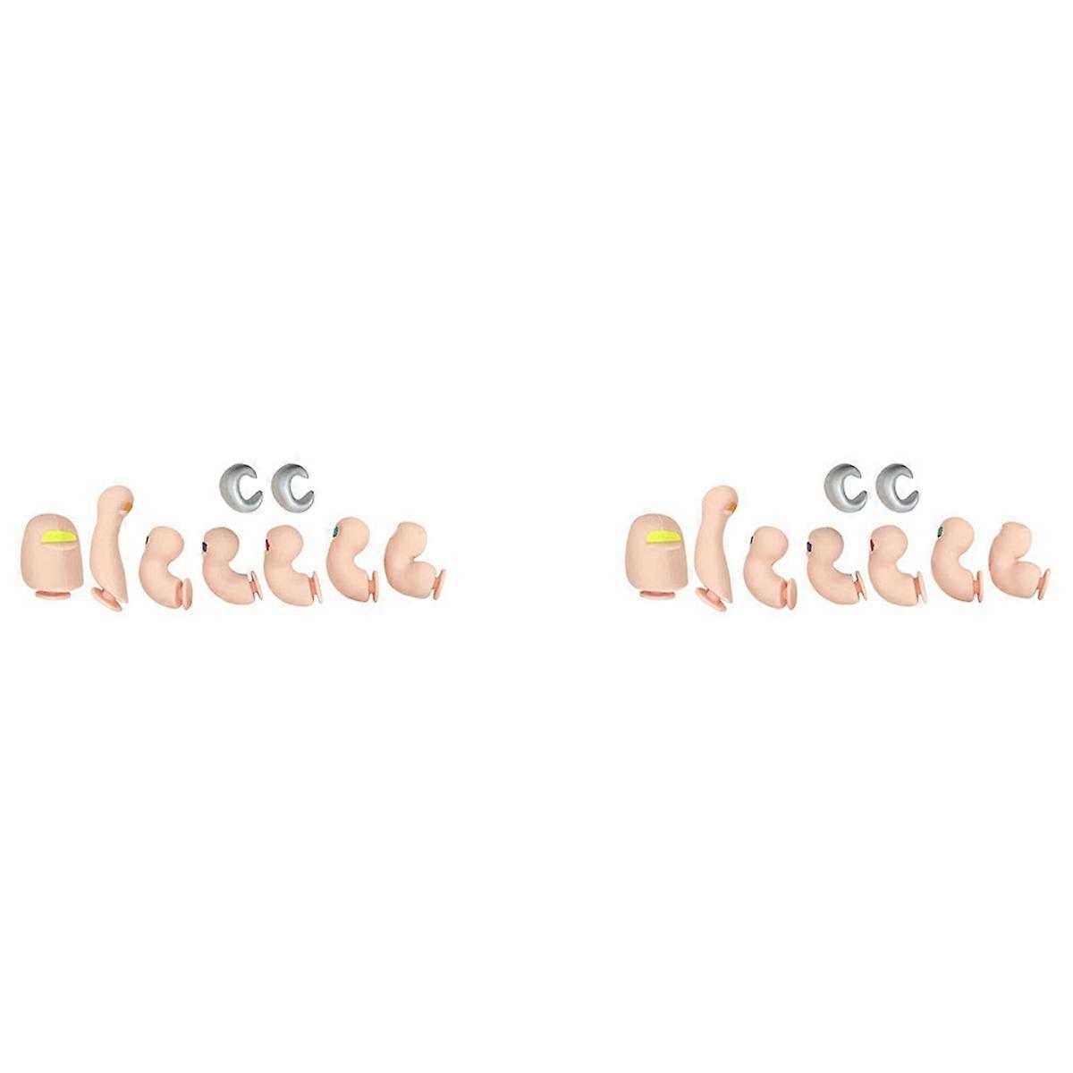 3D Toe Charms για τσόκαρα Bubble Slides Σανδάλια, 14Pcs Αστεία Shoe Charms Διακόσμηση για παιδιά και ενήλικες