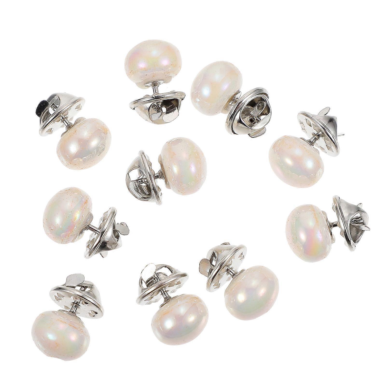 10pcs Élégant Alliage Broches Mode Corsages Créatif Robe Pins